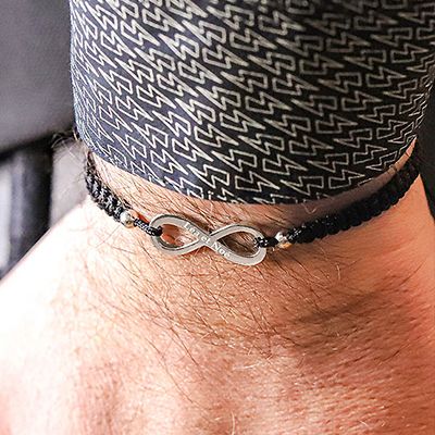 Infinity Armband für Männer - Vorname