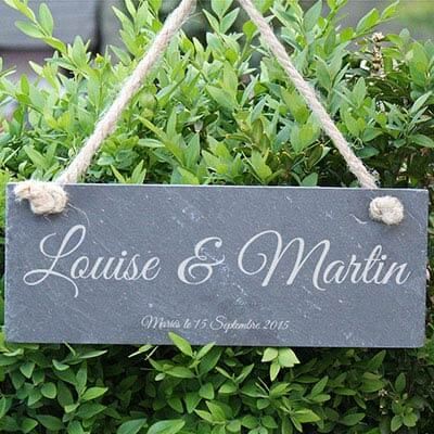 Personalisiertes Türschild - Vornamen