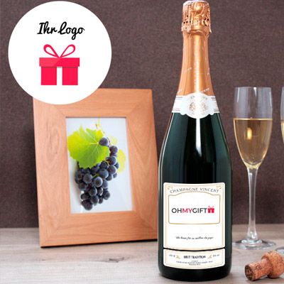 Personalisierbarer Champagner - Meine Firma