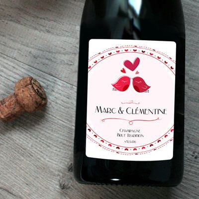 Personalisierter Campagner Liebesnest