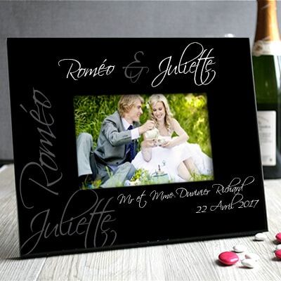 Personalisierbarer Bilderrahmen - Liebespaar