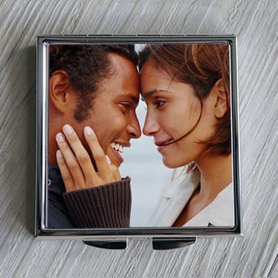 Taschenspiegel mit Foto