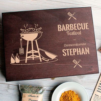 Kleines Gewürz-Geschenk-Set mit 9 Gewürzen aus aller Welt - Barbecue Festival
