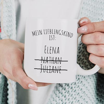 Personalisierte Tasse - Lieblingskind