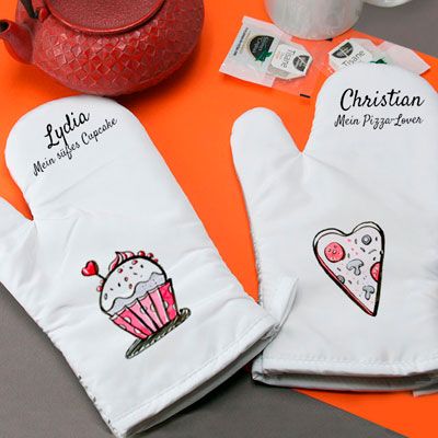 Set Ofenhandschuhe Du + Ich