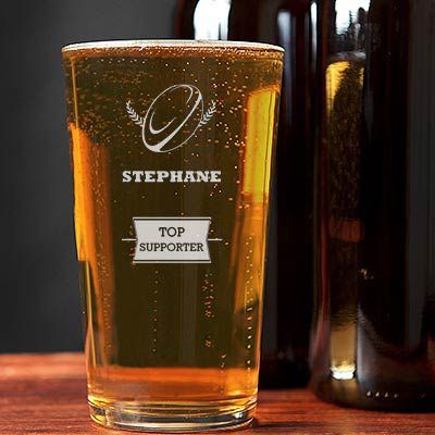 Bierglas Rugby