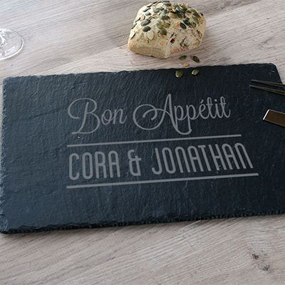 Personalisierte Schieferplatte