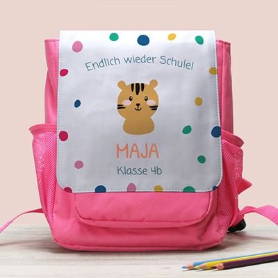 Personalisierbarer Rucksack für Kinder - Kollektion Tiere