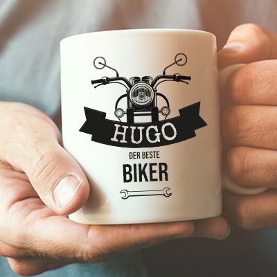 Personalisierte Tasse - Bester Biker
