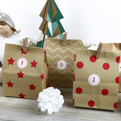 Adventskalender DIY-Set - zum Selberbasteln