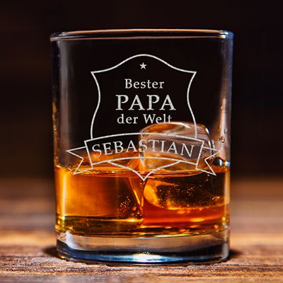 Personalisierbares Whiskyglas - Der Beste der Welt