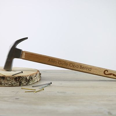 Hammer mit personalisierbarer Gravur - Opa