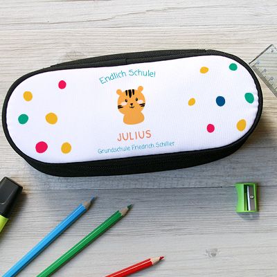 Personalisierbare Federmappe - Kollektion Tiere