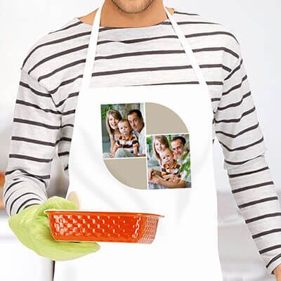 Personalisierte Kochschürze diverse Fotos