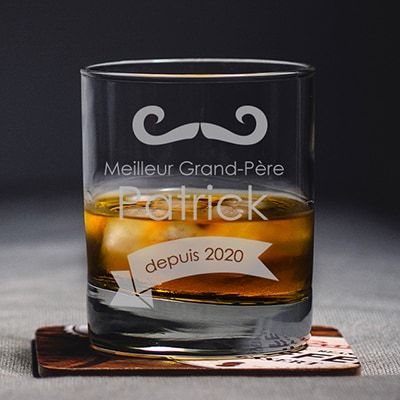 Personalisierbares Whiskyglas - Der Beste Opa