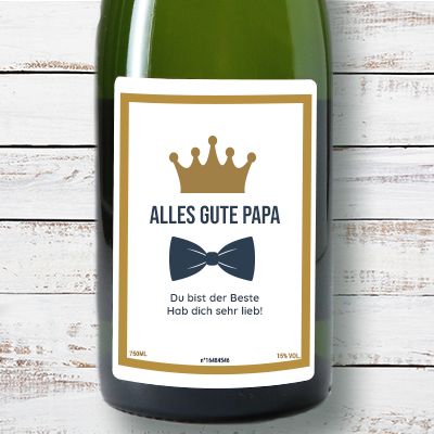 Personalisierbarer Champagner - Papa Royal