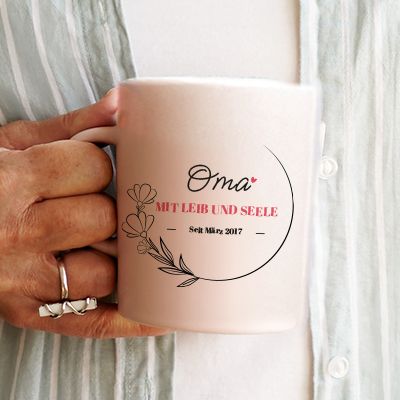 Personalisierte Tasse - Oma Seit ...