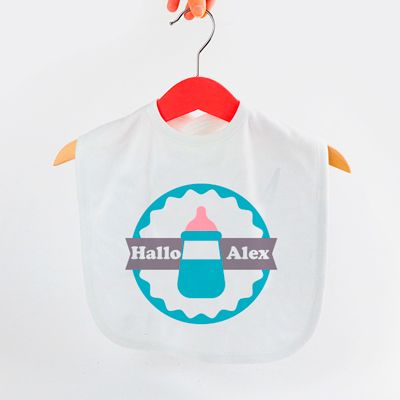 Personalisierbares Baby Lätzchen - Vorname