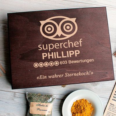 Kleines Gewürz-Geschenk-Set mit 9 Gewürzen aus aller Welt - Sterneküche