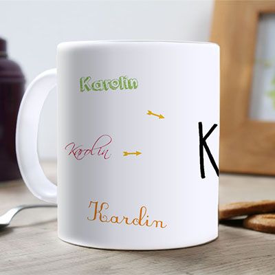 Personalisierte Tasse - Vornamen