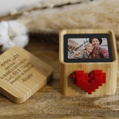 Lovebox - Interaktive Box für Liebesbotschaften - Heute liebe ich dich schon seit... Tagen