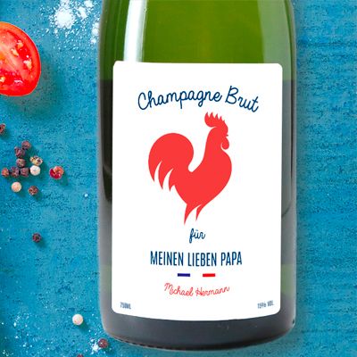 Personalisierbarer Champagner - French Touch