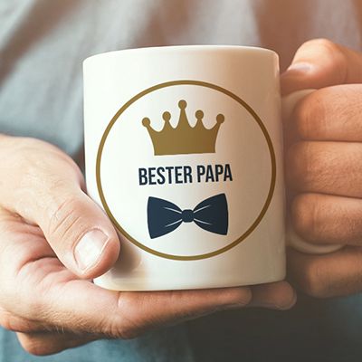 Personalisierte Tasse - Papa Royal