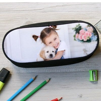 Personalisierte Federmappe Foto