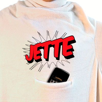 Personalisierte Decke mit Ärmeln Comics