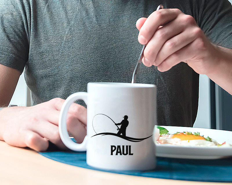 Personalisierte Tasse - Bester Angler