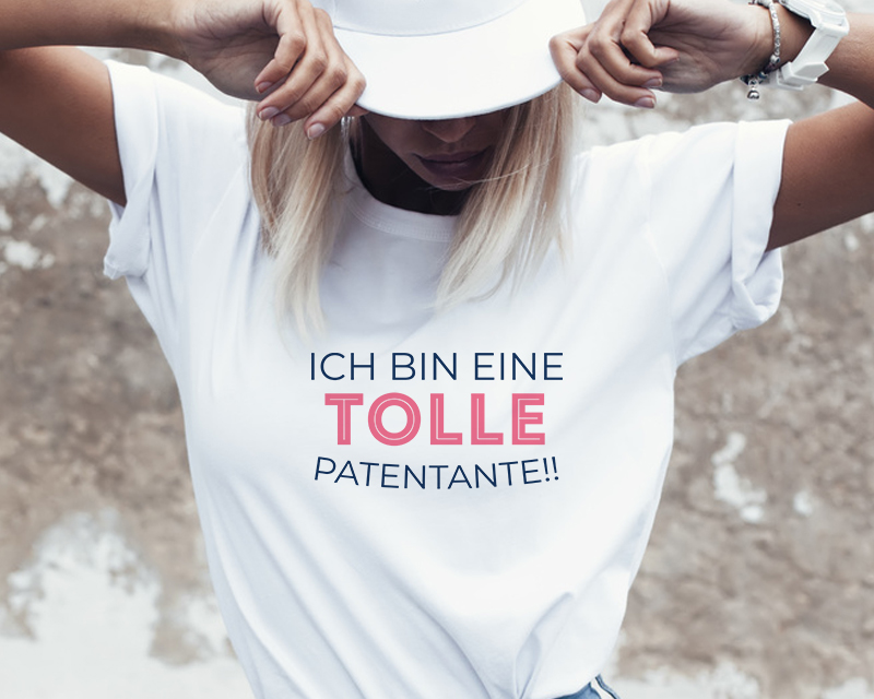 Personalisierbares T-Shirt für Frauen weiß - Kollektion
