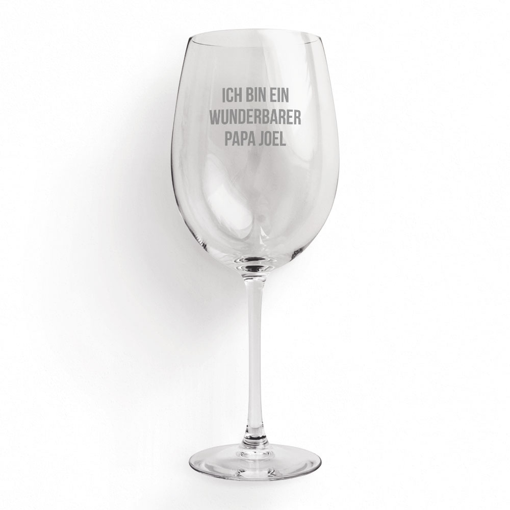 Bild 1 des Produkts Weinglas mit Botschaft anzeigen