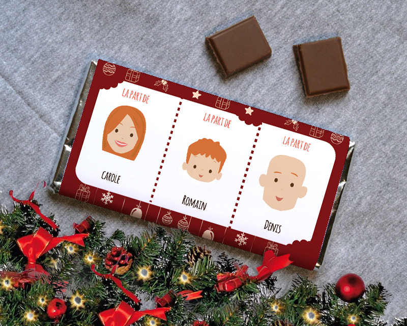 Bild 3 des Produkts Tafel Schokolade Family Circus Weihnachten anzeigen
