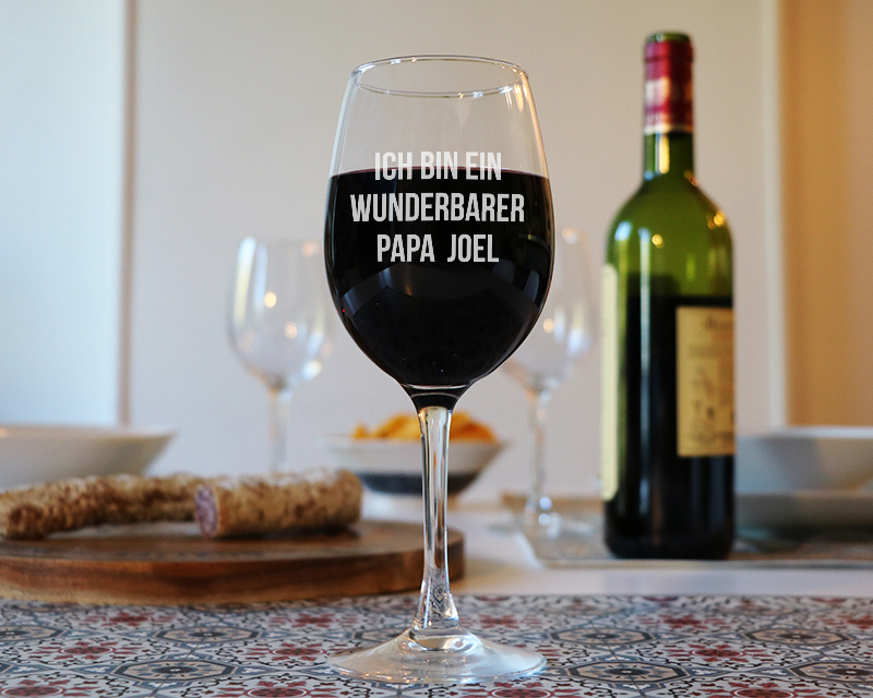 Bild 2 des Produkts Weinglas mit Botschaft anzeigen