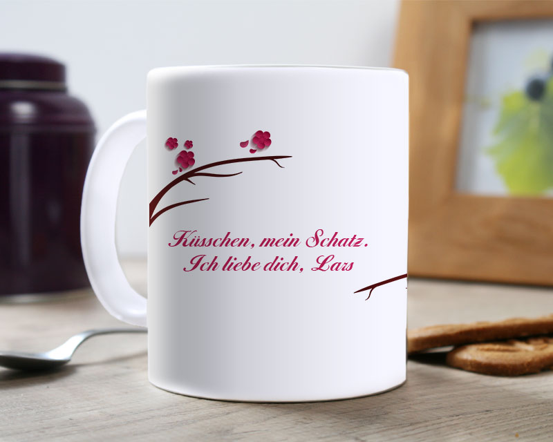 Personalisierte Tasse - Ein Hauch von Frühling