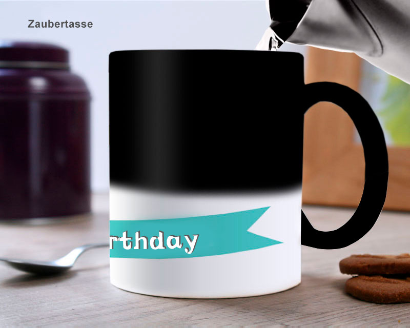 Personalisierte Tasse - Geburtstag