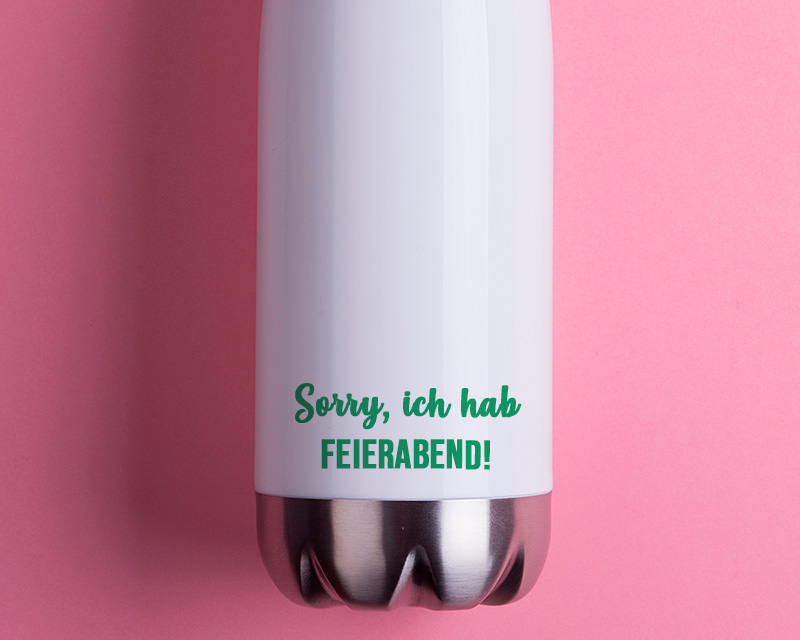 Bild 4 des Produkts Personalisierbare Isolierflasche aus Edelstahl - Ananas Sommer anzeigen