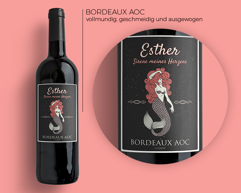 Bild 2 des Produkts Bordeaux-Weinflaschen - Sirene anzeigen