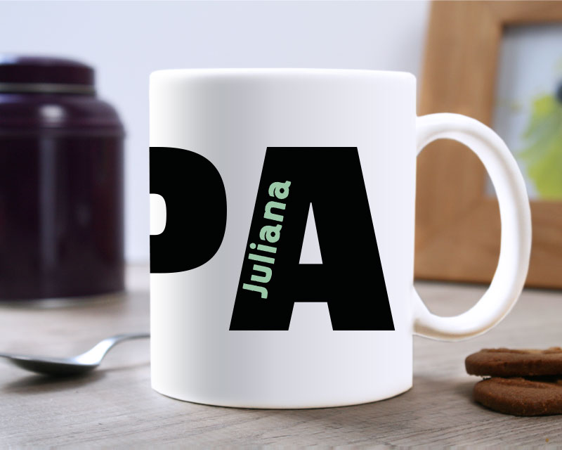Bild 2 des Produkts Personalisierte Tasse - Papa anzeigen