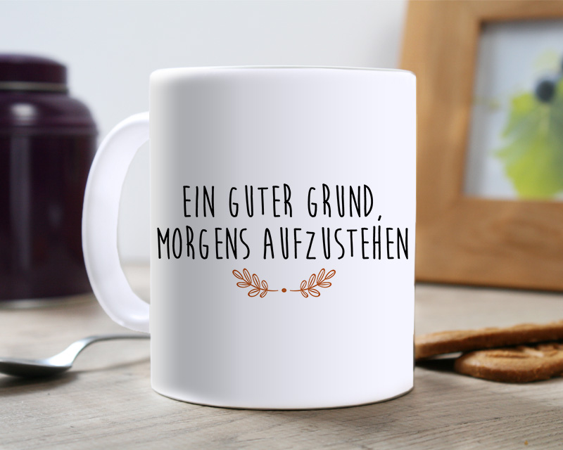 Personalisierte Tasse -  Ein guter Grund ... - Family Circus