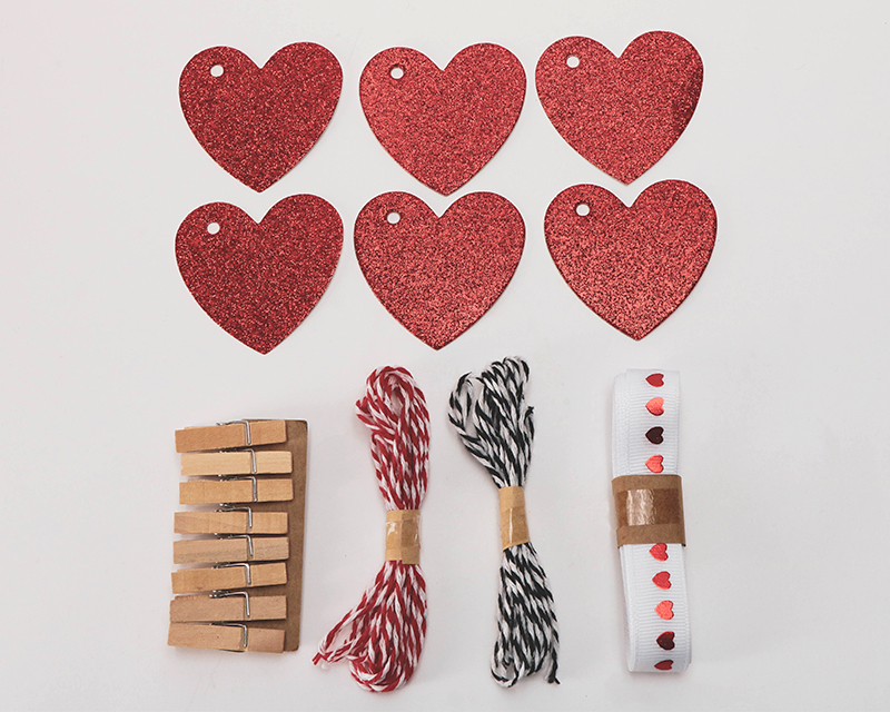 Geschenkverpackungs-Set - LOVE - LIEBE - DIY