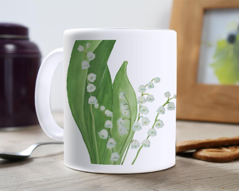 Personalisierte Tasse - Maiglöckchen