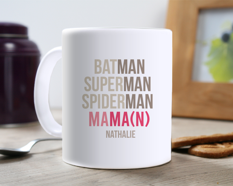 Personalisierte Tasse - BatMama