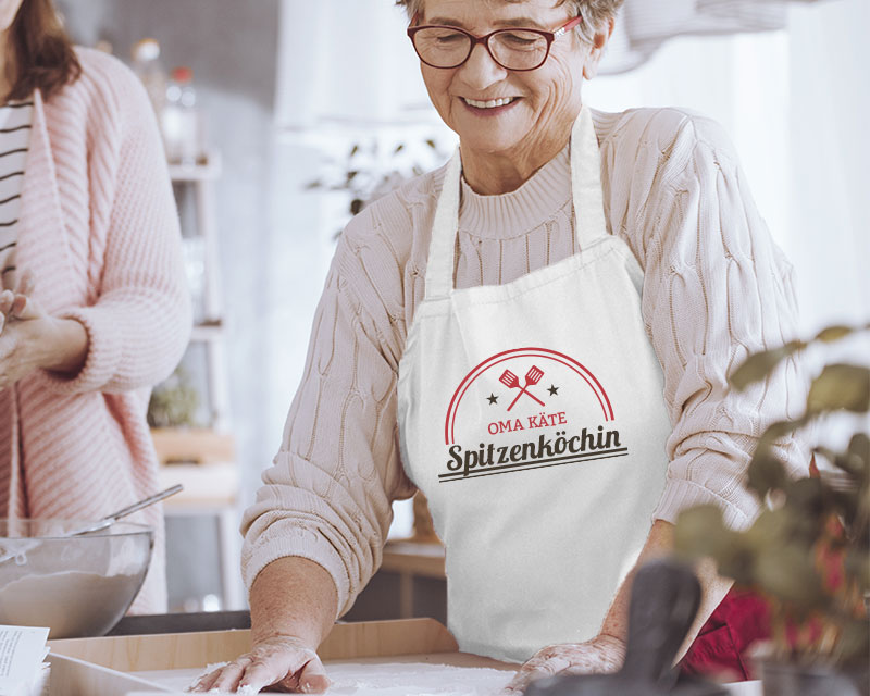 Personalisierte Schürze - Oma Spitzenköchin