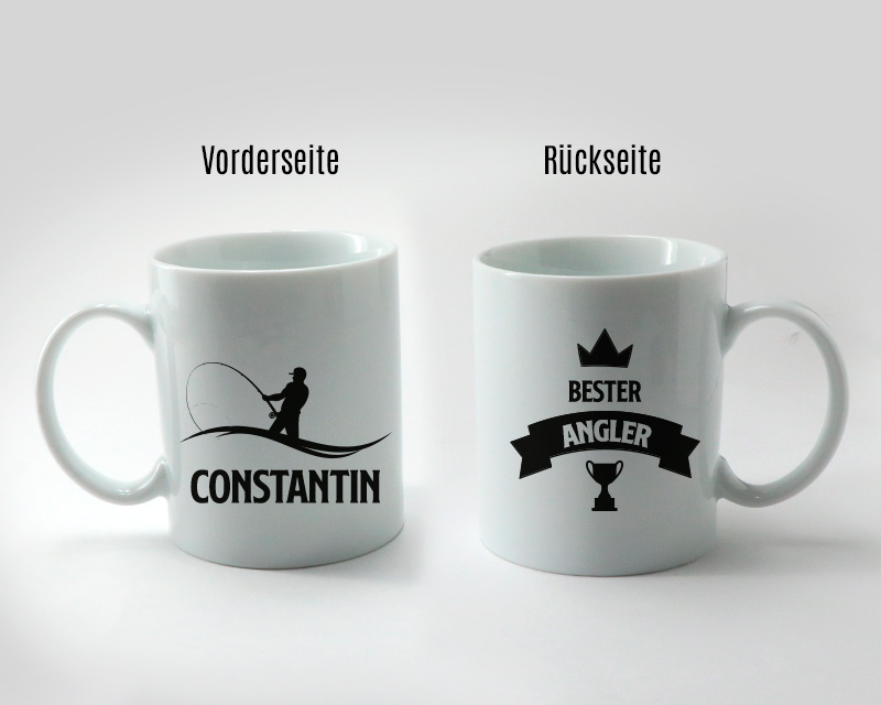 Personalisierte Tasse - Bester Angler