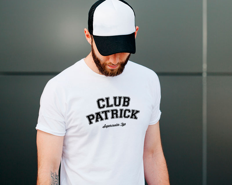 T-Shirt für Männer weiß - Club