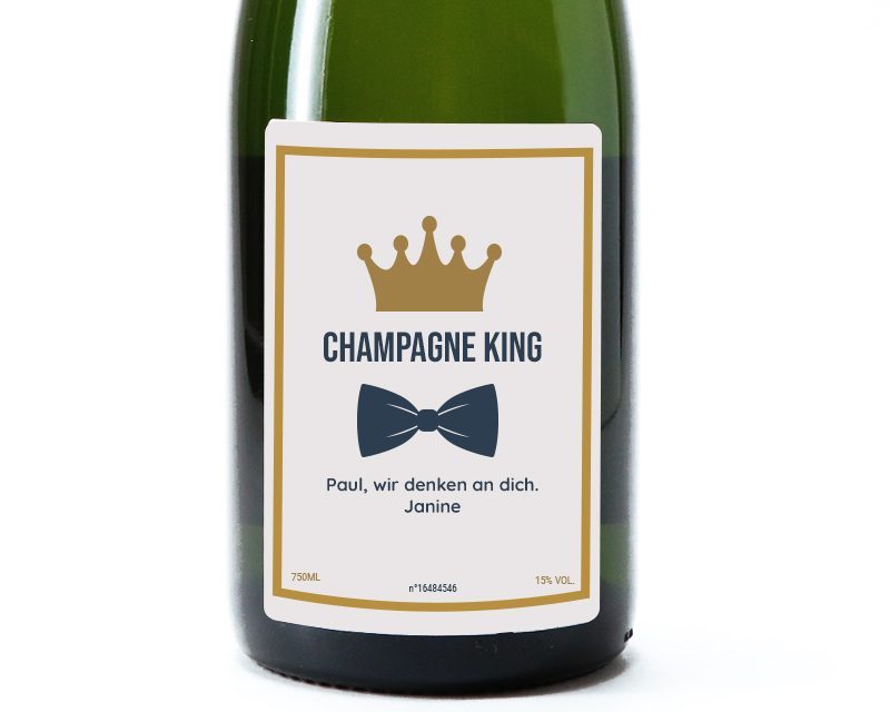 Personalisierbarer Champagner - Papa Royal