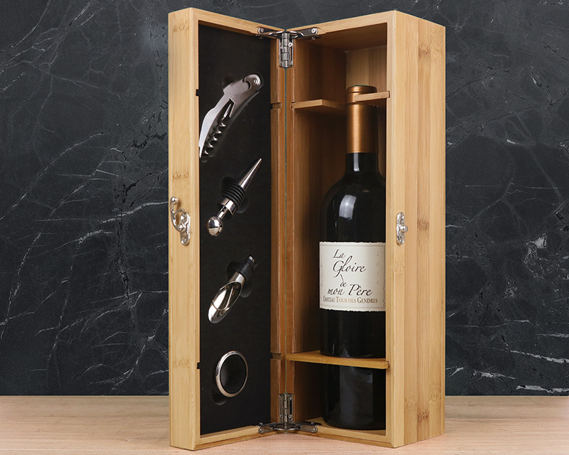 Gravierte Sommelier-Box Prestige