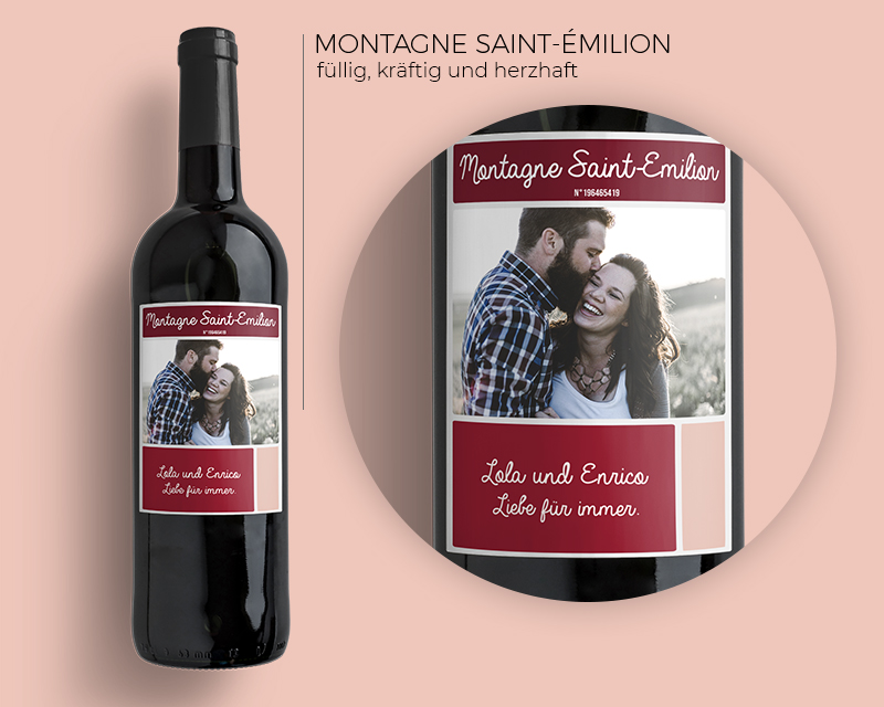 Bild 2 des Produkts Bordeaux-Weinflaschen Foto Eleganz anzeigen