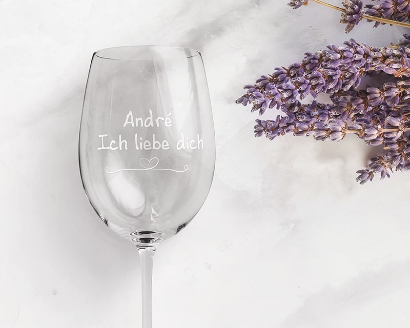 Bild 2 des Produkts Weinglas Liebeserklärung anzeigen